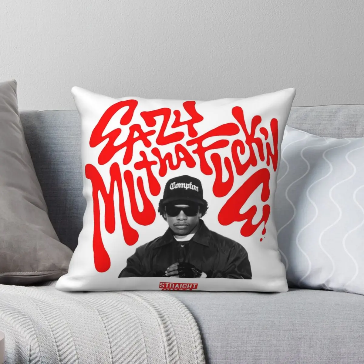 Eazy-e оригинальный дизайн, квадратная подушка, искусственная полиэфирная льняная бархатная Декоративная Подушка на молнии, подушка, наволочка для комнаты
Eazy-e оригинальный дизайн, квадратная подушка, искусственная полиэфирная льняная бархатная Декоративная Подушка на молнии, подушка, наволочка для комнаты