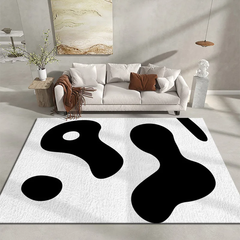 

Модный ковер в скандинавском стиле для гостиной, искусственные Heterogonal ковровые покрытия для дивана, журнального столика, напольный коврик, дверной коврик