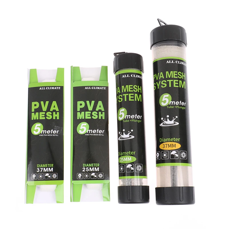 1 PC Soluble PVA Mesh Refill Carp Fishing Feeder Fish Lures Rig Hook Bait Wrap Bags
1 PC Soluble PVA Mesh Refill Carp Fishing Feeder Fish Lures Rig Hook Bait Wrap Bags