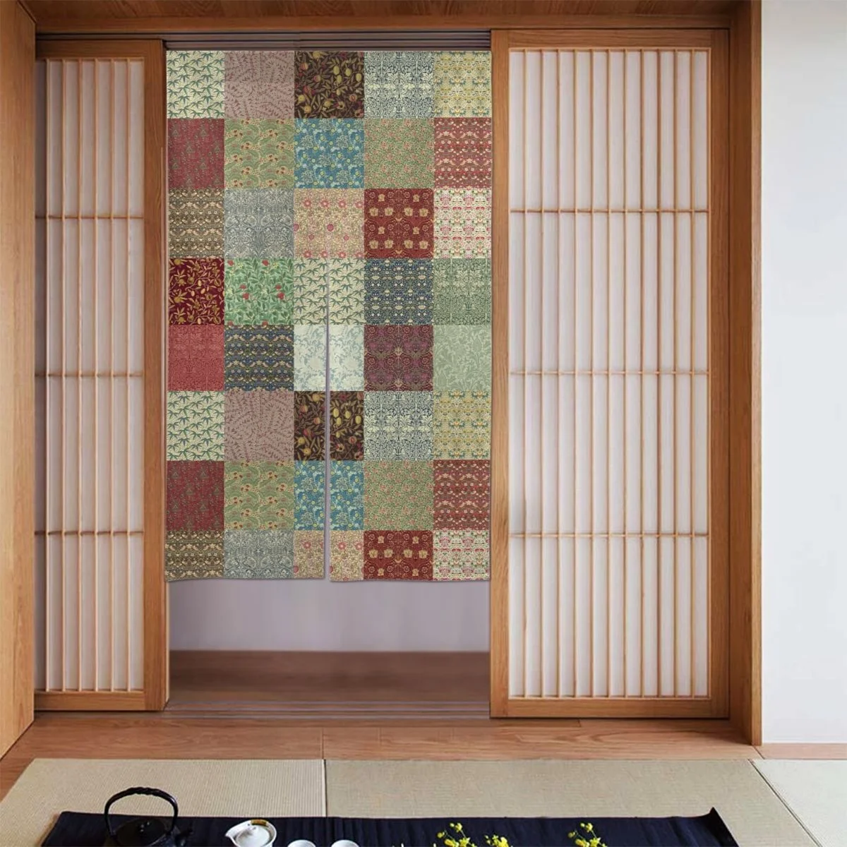 Vintage Pattern Collection Door Curtain Lattice Antique Partition Curtain Cotton Linen Decorative Noren for Cafe Shower Ornament
Vintage Pattern Collection Door Curtain Lattice Antique Partition Curtain Cotton Linen Decorative Noren for Cafe Shower Ornament