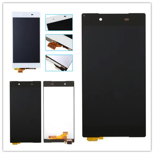 

Nice Black or white LCD Display For Sony Xperia Z5 E6603 E6633 E6653 E6683 Touch screen digitizer Assembly+adhesive Rated 4.2