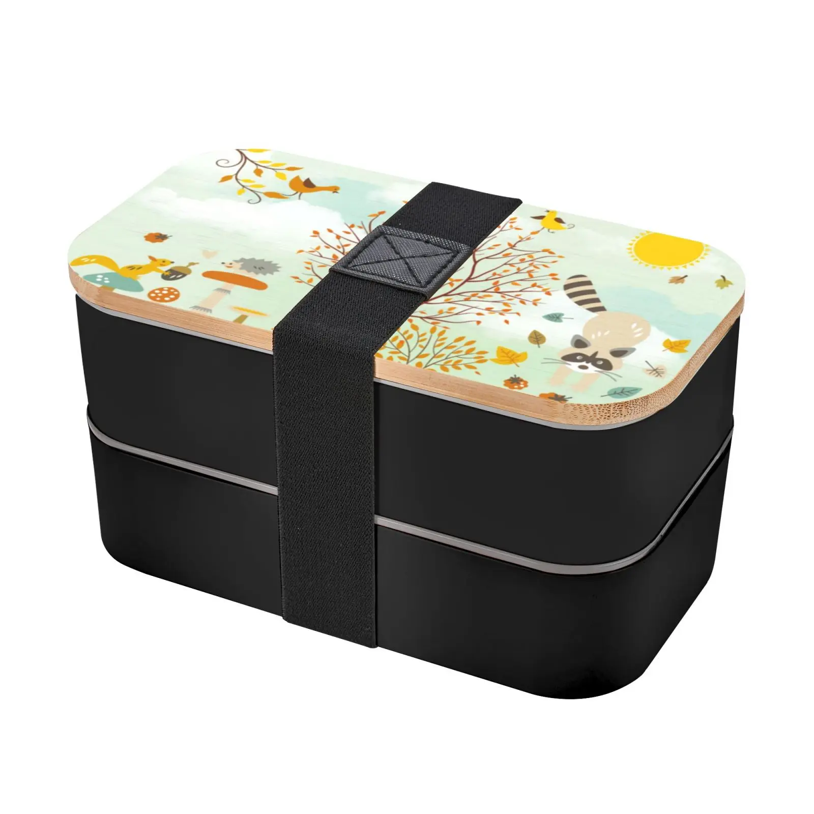 2022 New Wooden Lid + PP Material Fashionable Strap Double Layer Lunch Box Knife Fork Woods Hedgehog Koala Tropical Style
2022 New Wooden Lid + PP Material Fashionable Strap Double Layer Lunch Box Knife Fork Woods Hedgehog Koala Tropical Style