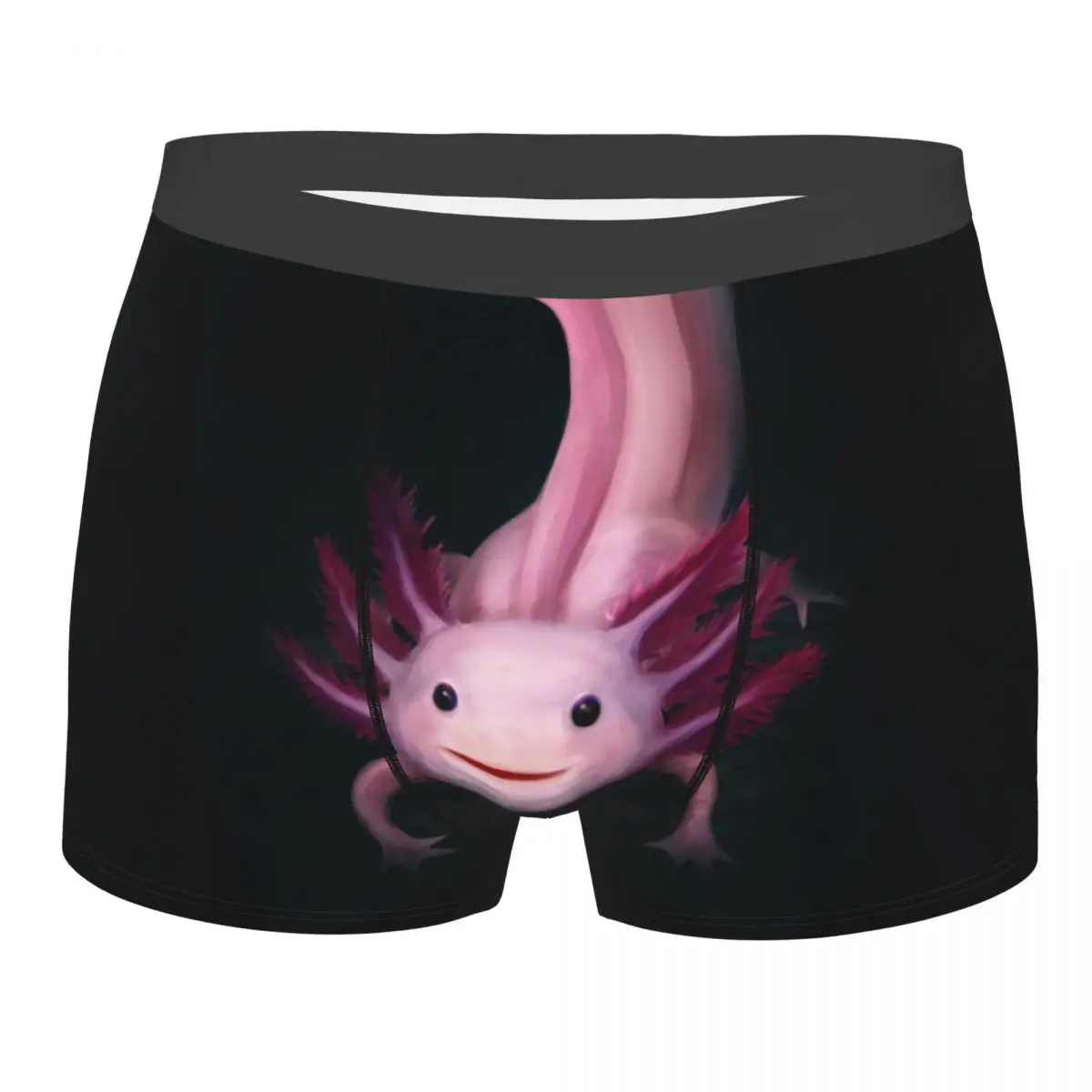 Custom Axolotl Salamander Smiling Underwear Men Breathbale Relaxolotl Boxer Briefs
Custom Axolotl Salamander Smiling Underwear Men Breathbale Relaxolotl Boxer Briefs