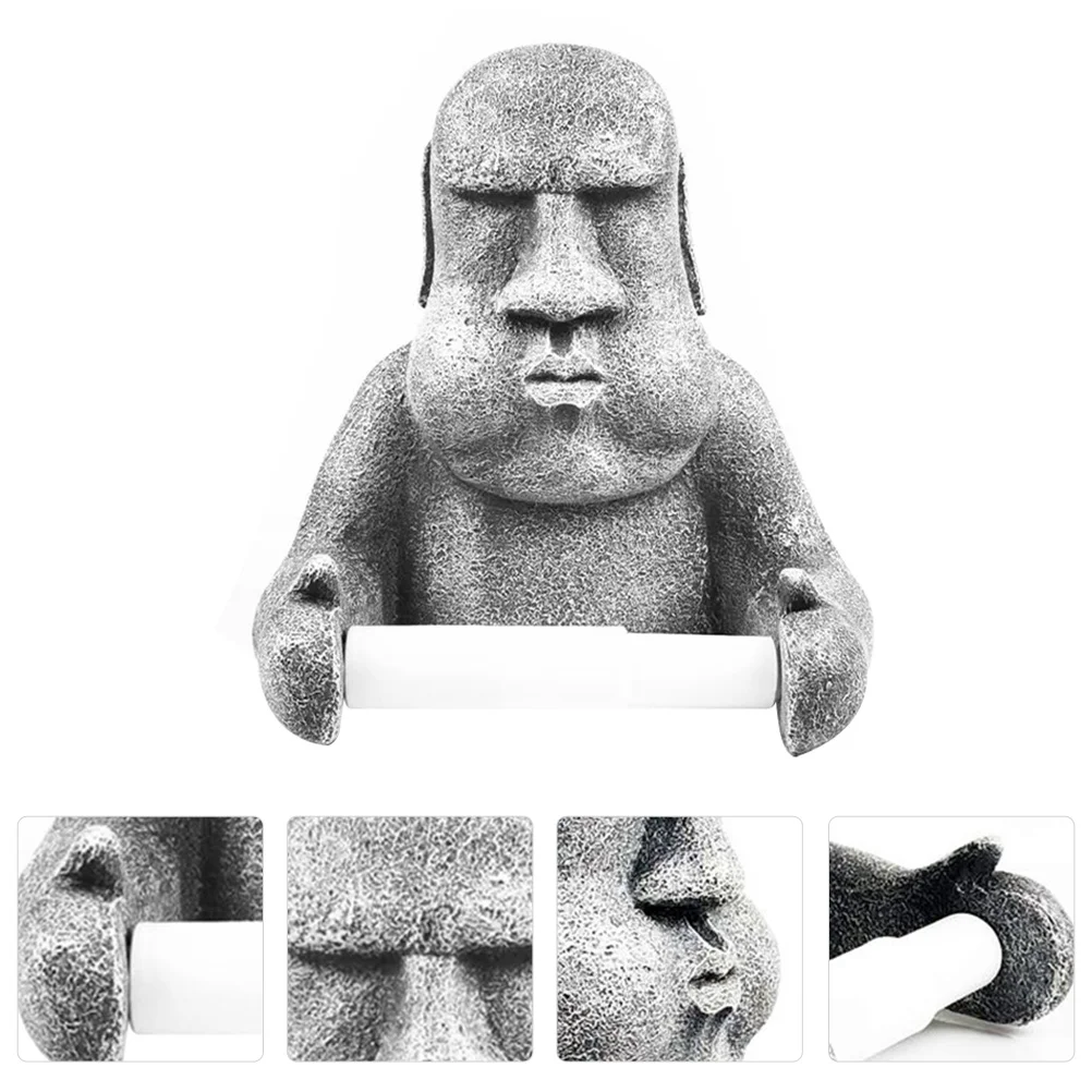 Holder Wall Mounted Island Moai Tissue Paper Holder Roll Storage Rack Shelf for Home Office Kitchen Bathroom
Holder Wall Mounted Island Moai Tissue Paper Holder Roll Storage Rack Shelf for Home Office Kitchen Bathroom