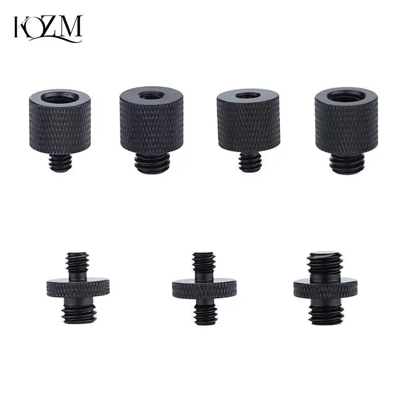 Black 1/4" To 3/8" Male To Female Thread Screw Mount Adapter Tripod Plate Screw Mount For Camera Flash Tripod Light Stand
Black 1/4" To 3/8" Male To Female Thread Screw Mount Adapter Tripod Plate Screw Mount For Camera Flash Tripod Light Stand