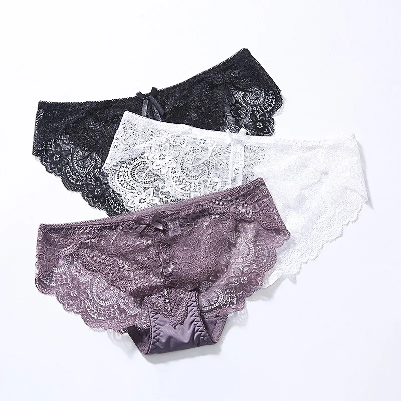 Women's Underwear Panties Sexy Lace Low-Waist Transparent Hollow Female Briefs Hip Lift Underpants For Lady Plus Size Lingerie
Women's Underwear Panties Sexy Lace Low-Waist Transparent Hollow Female Briefs Hip Lift Underpants For Lady Plus Size Lingerie