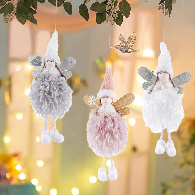 3pcs set Navidad Xmas Tree Pendant Ornaments 2023 New Year Gifts Christmas Angel Dolls Christmas Decoration for Home Natal Noel
3pcs set Navidad Xmas Tree Pendant Ornaments 2023 New Year Gifts Christmas Angel Dolls Christmas Decoration for Home Natal Noel