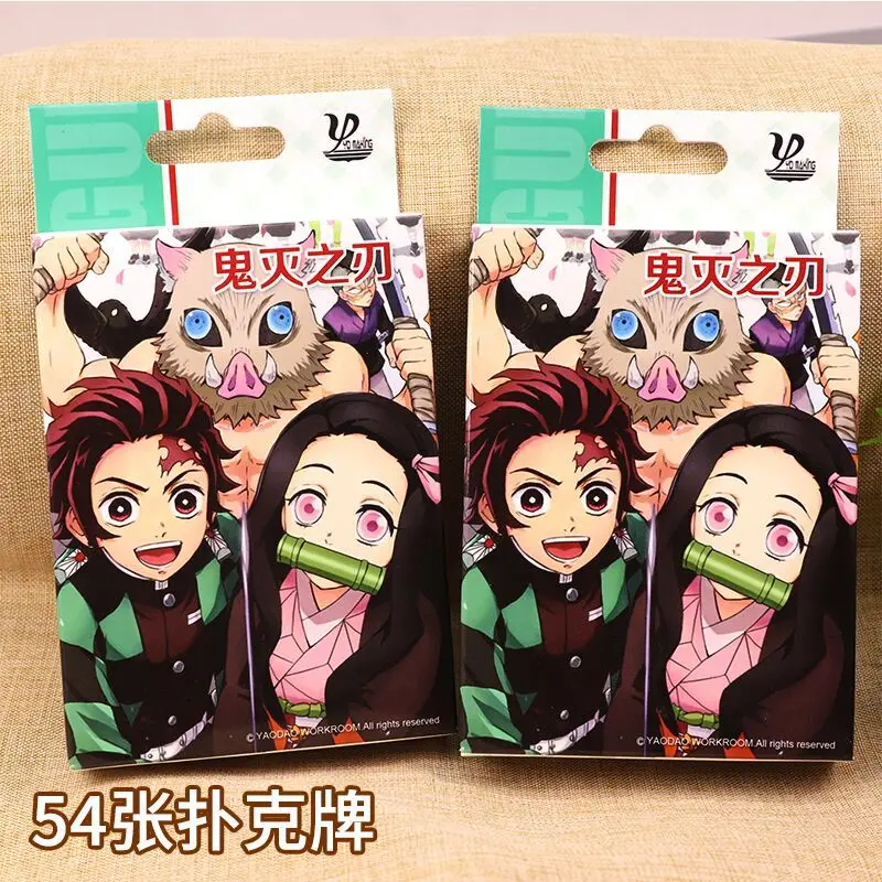 Kamado Nezuko Anime Card Games Cartoon Demon Slayer Poker Cosplay Board Game Cards Kids Hardcover Poker Toy Gift with Box
Kamado Nezuko Anime Card Games Cartoon Demon Slayer Poker Cosplay Board Game Cards Kids Hardcover Poker Toy Gift with Box