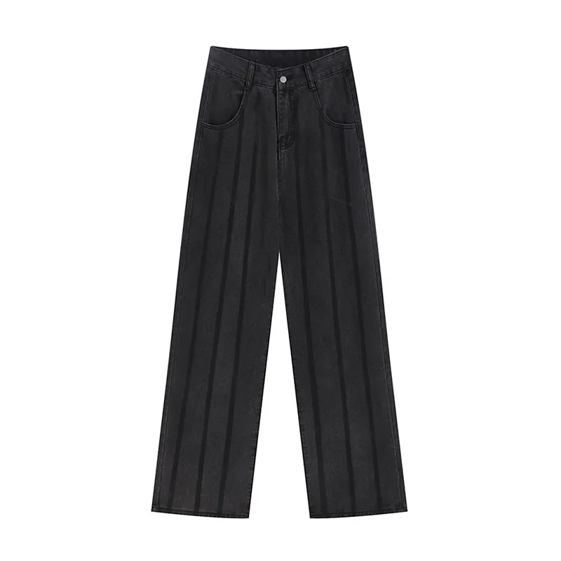 Women Vintage Striped Jeans Harajuku Oversized Loose Casual BF Style High Street High Waist Trousers Female Wide Leg Denim Pants
Women Vintage Striped Jeans Harajuku Oversized Loose Casual BF Style High Street High Waist Trousers Female Wide Leg Denim Pants