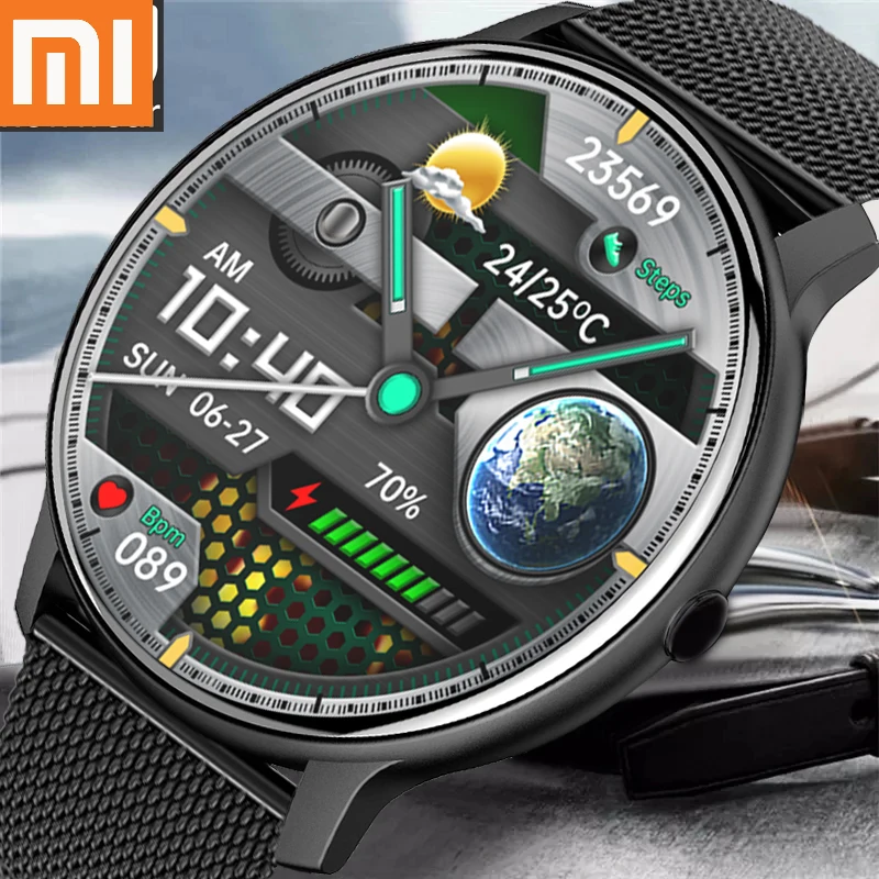 XIAOMI Bluetooth Call Smart Watch Men Full Touch Screen Sport Fitness Watch IP67 Waterproof Smartwatch Women For Android Ios 
XIAOMI Bluetooth Call Smart Watch Men Full Touch Screen Sport Fitness Watch IP67 Waterproof Smartwatch Women For Android Ios