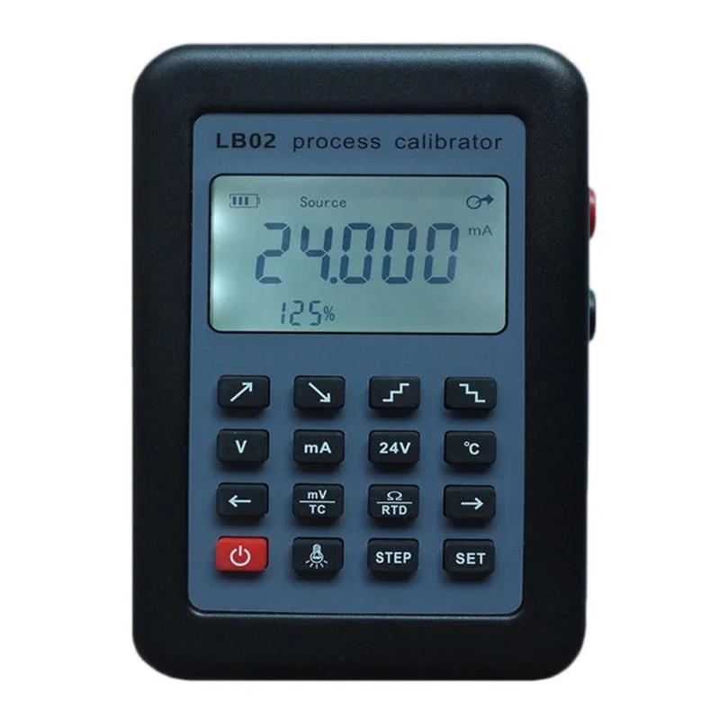 LB02 Resistance Current Voltmeter Signal Generator Source Process Calibrator 4-20mA/0-10V/mV LCD Display Update from LB01
LB02 Resistance Current Voltmeter Signal Generator Source Process Calibrator 4-20mA/0-10V/mV LCD Display Update from LB01