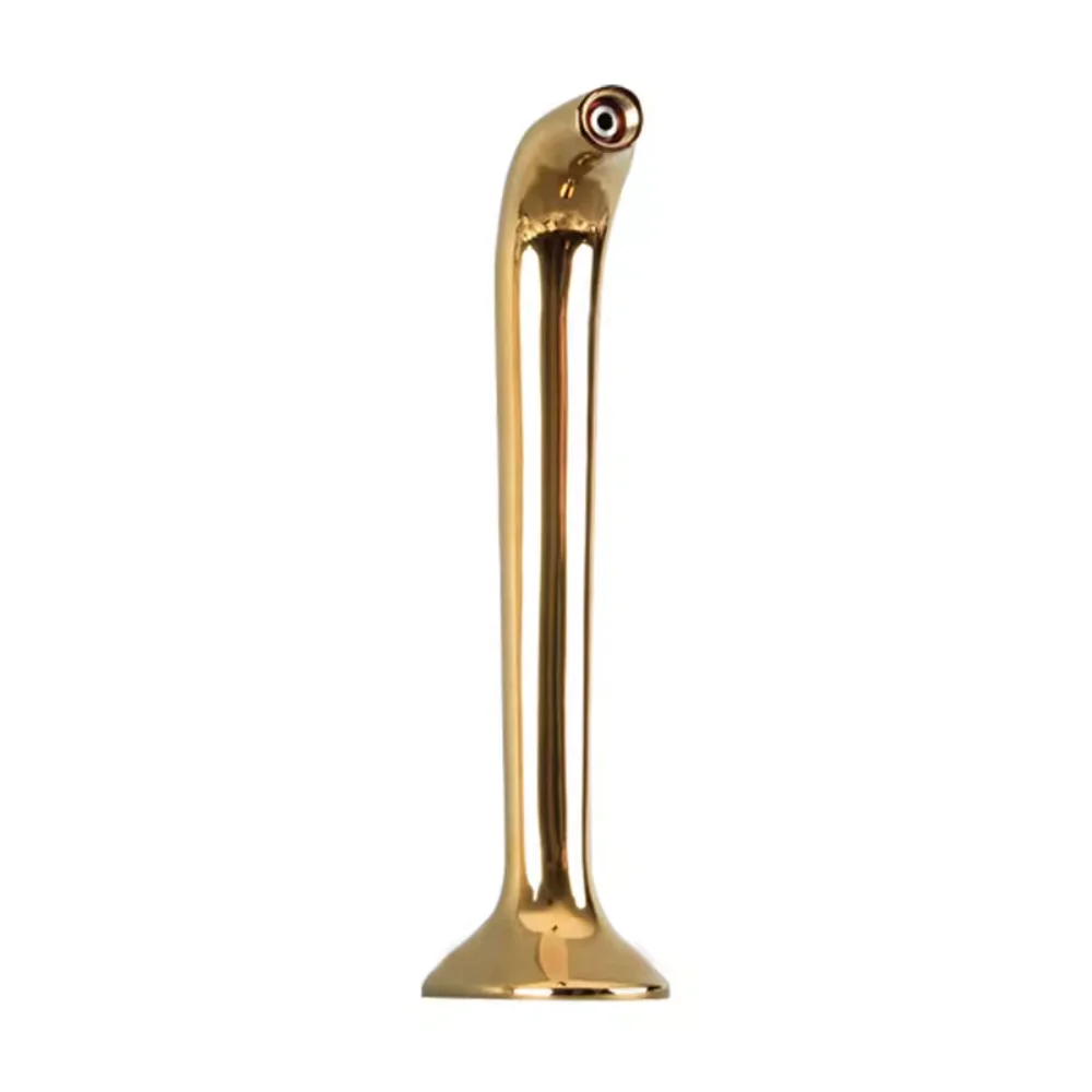 

Single hole golden snake shaped wine column beer brewing equipment accessories beer tower spot special price cobra wine tower