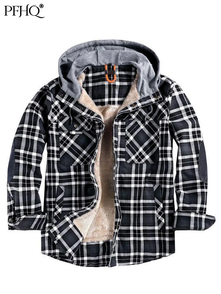 PFHQ Winter Mature Men's Clothing Lattice New Autumn Male Warm Cotton Jacket Coat Outdoor Hoodies Techwear Heavy Sweater 21Q1352 
PFHQ Winter Mature Men's Clothing Lattice New Autumn Male Warm Cotton Jacket Coat Outdoor Hoodies Techwear Heavy Sweater 21Q1352