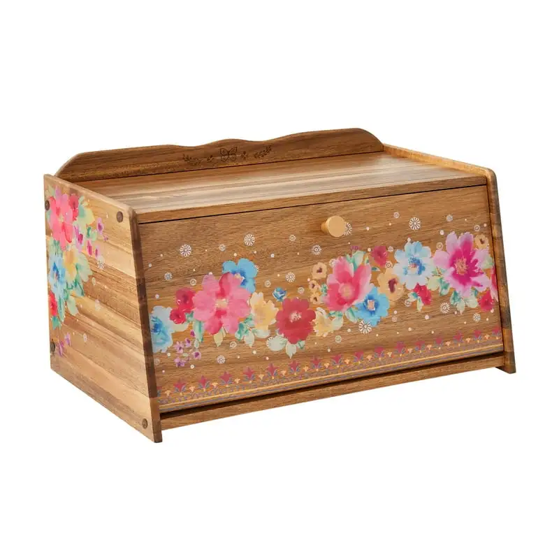 Acacia Bread Box 
Acacia Bread Box