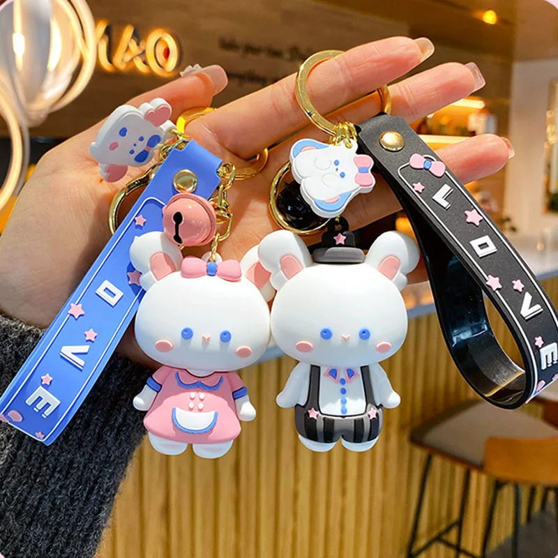 Creative Catoon Pink Elf Rabbit Keychain Cute Kawaii Women Bag Pendant with Hand Strap Trend Fashion Car Key Chain Holiday Gifts
Creative Catoon Pink Elf Rabbit Keychain Cute Kawaii Women Bag Pendant with Hand Strap Trend Fashion Car Key Chain Holiday Gifts