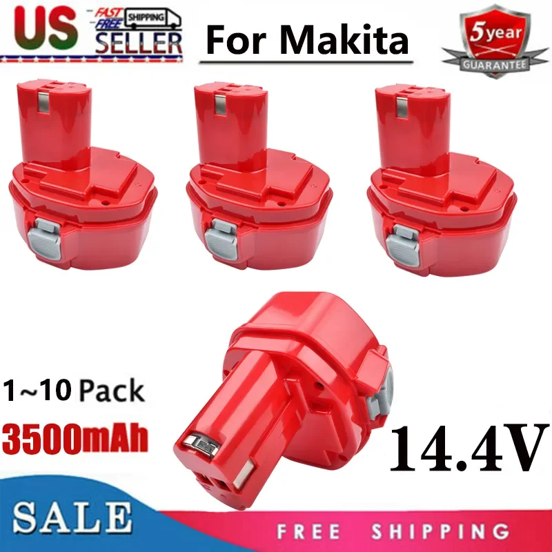 NEW 14.4V 3500mAh Screwdriver battery Rechargeable Battery Power Tools Bateria PA14 1422,1420,192600-1, 6281D,6280D Drill
NEW 14.4V 3500mAh Screwdriver battery Rechargeable Battery Power Tools Bateria PA14 1422,1420,192600-1, 6281D,6280D Drill
