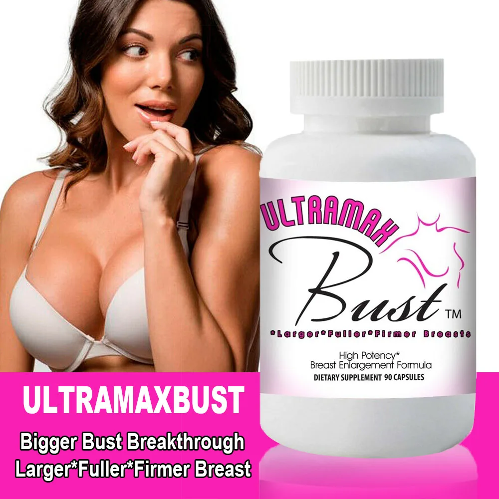 ULTRAMAXBUST Feminine High Potency Breast Enlargement Herb Formula Bigger Bust Breakthrough Larger Fuller Firmer Breast 90 caps
ULTRAMAXBUST Feminine High Potency Breast Enlargement Herb Formula Bigger Bust Breakthrough Larger Fuller Firmer Breast 90 caps
