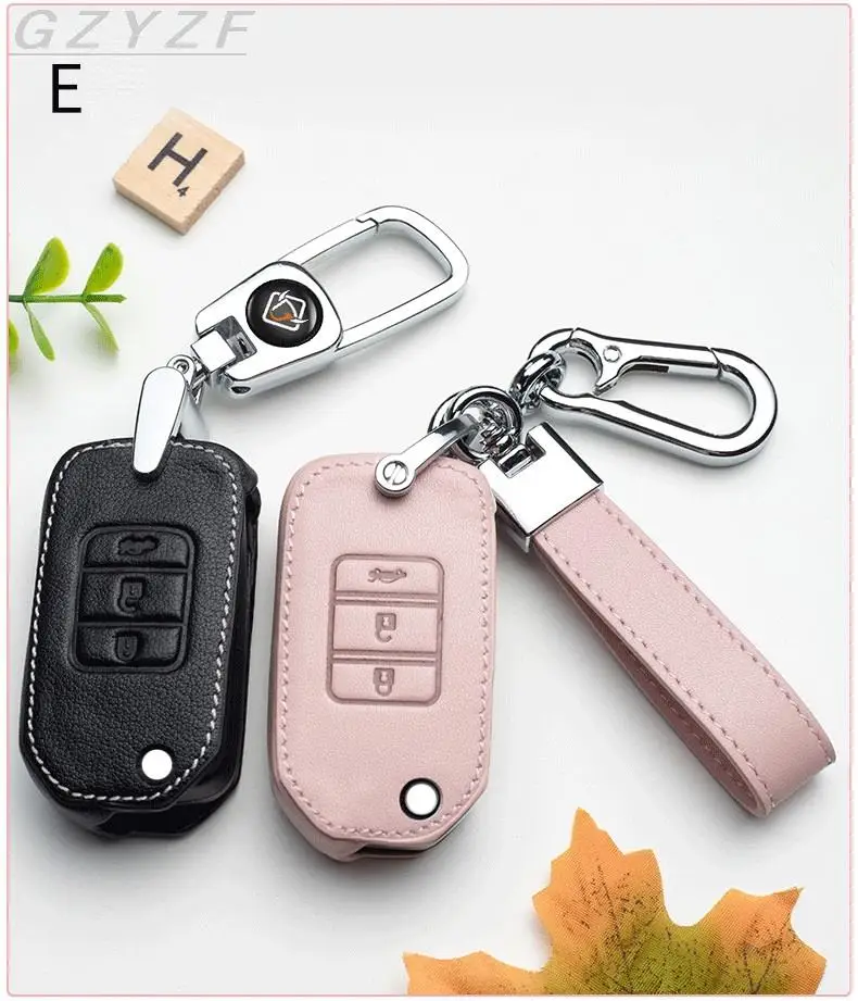 Pink Black Leather Car Key Case Cover Key Case For Honda 2016 2017 CRV Pilot Accord Civic Flip Key
Pink Black Leather Car Key Case Cover Key Case For Honda 2016 2017 CRV Pilot Accord Civic Flip Key