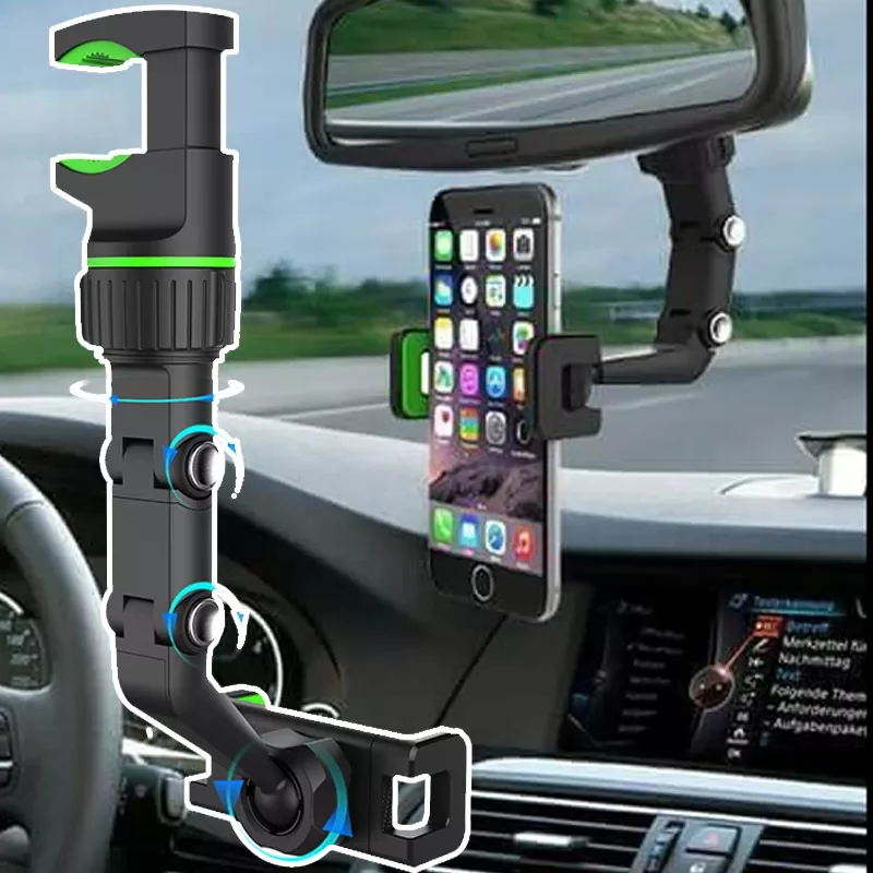 Car Phone Holder Multifunctional 360 Degree Rotatable Auto Rearview Mirror Seat Hanging Clip Bracket Cell Phone Holder for Car
Car Phone Holder Multifunctional 360 Degree Rotatable Auto Rearview Mirror Seat Hanging Clip Bracket Cell Phone Holder for Car
