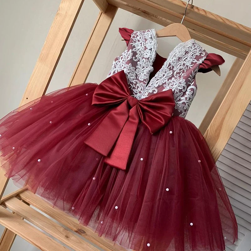 Baby Girl Lace Flower Dresses Kids Wedding Cute Bow Princess Costume Party Children Tutu Birthday Summer Wear 1 2 3 4 5 Years
Baby Girl Lace Flower Dresses Kids Wedding Cute Bow Princess Costume Party Children Tutu Birthday Summer Wear 1 2 3 4 5 Years