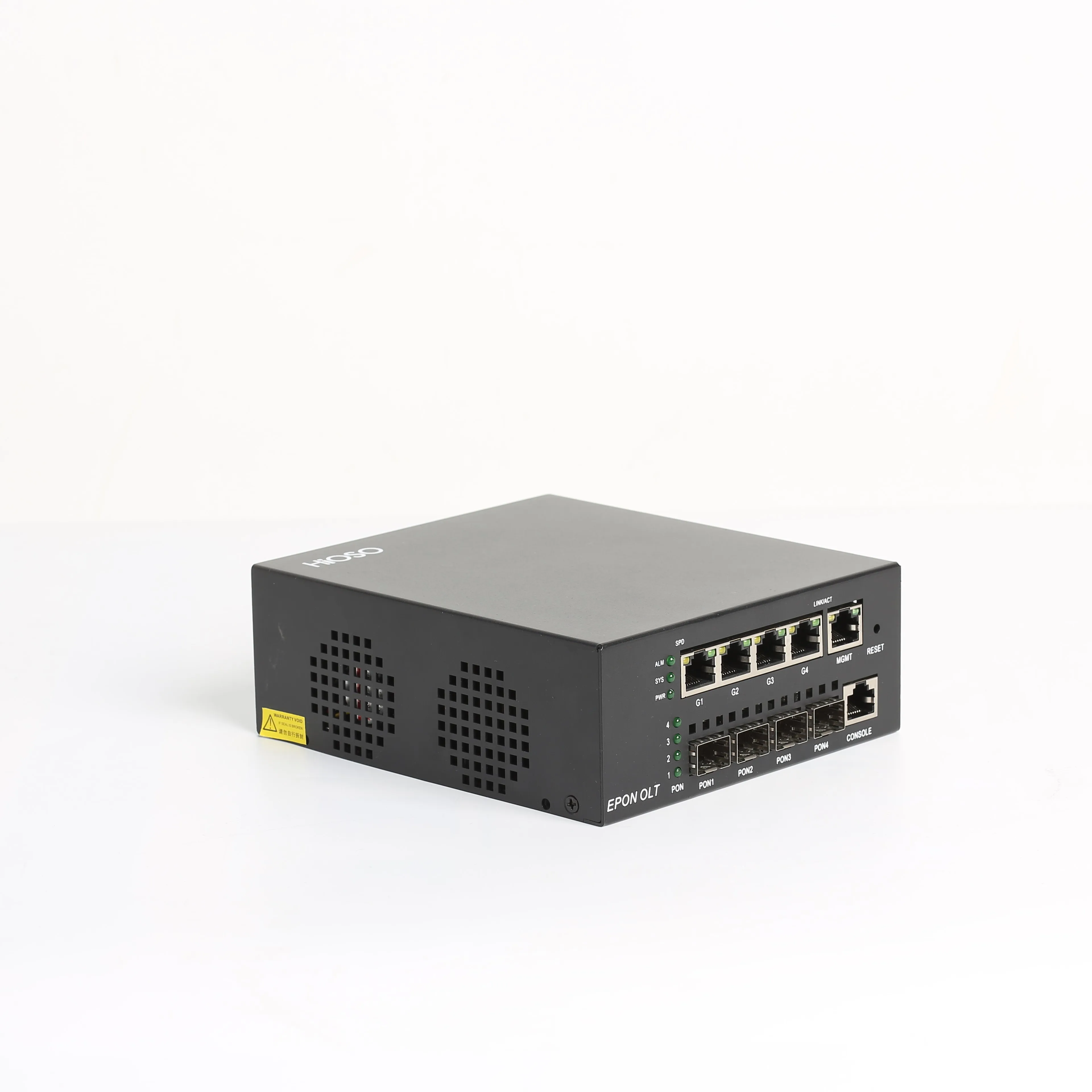 MINI 4pon EPON OLT 4 порта DC12V WEB SNMP CLI |