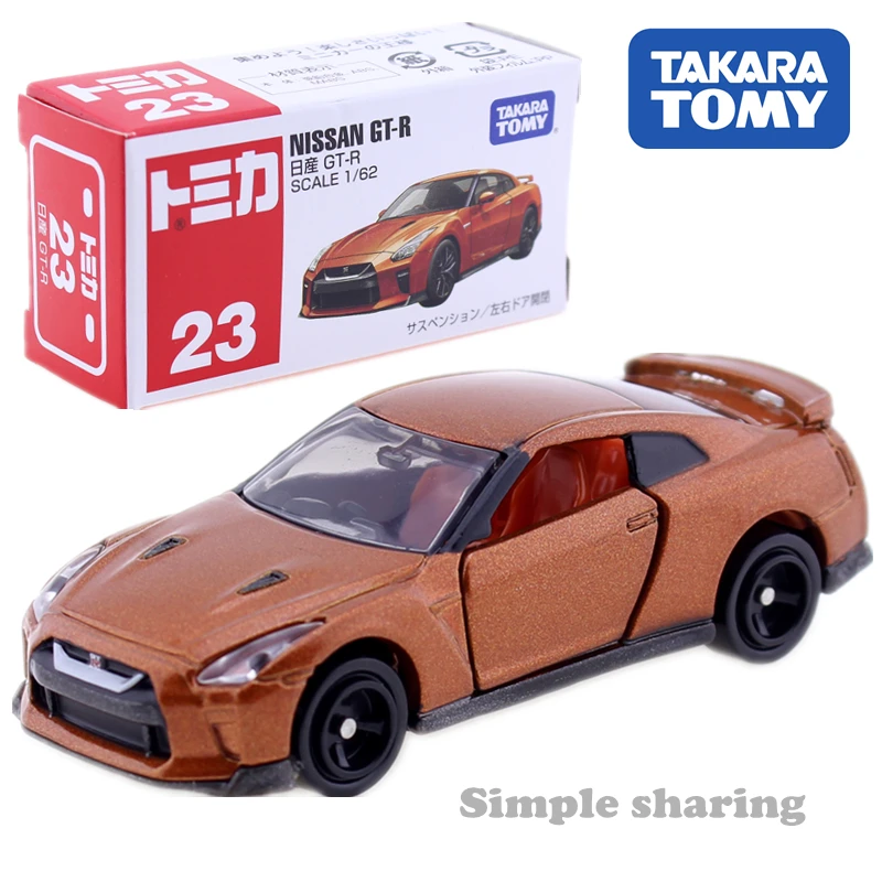 Takara Tomy Tomica No.23 Nissan GT-R 1:62 Автомобильная модель из металлического сплава
Takara Tomy Tomica No.23 Nissan GT-R 1:62 Автомобильная модель из металлического сплава