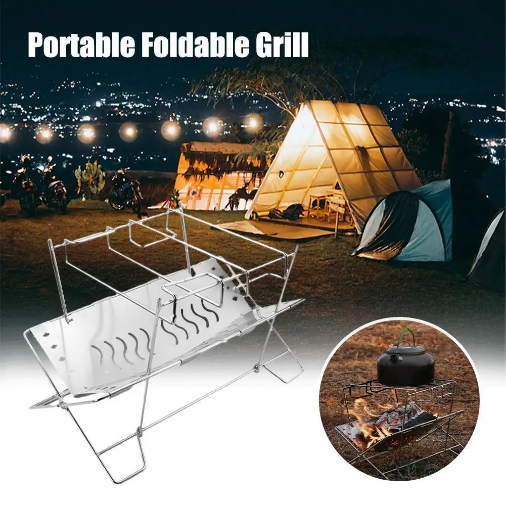 Outdoor Foldable Easy Storage Fire Burning Table Barbecue Portable Camping Stove Beach Firewood Bbq Outdoor Rack Charcoal V0n3
Outdoor Foldable Easy Storage Fire Burning Table Barbecue Portable Camping Stove Beach Firewood Bbq Outdoor Rack Charcoal V0n3