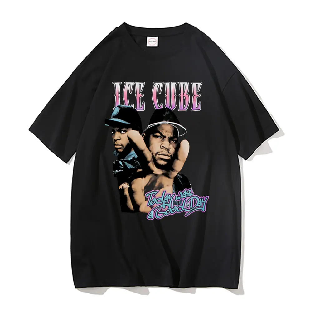 Ice Cube Today Was A Good Day Rapper Hip Hop Mens Black Tshirt Men's Vintage Black Loose T-shirt Man Fashion Oversized T Shirts
Ice Cube Today Was A Good Day Rapper Hip Hop Mens Black Tshirt Men's Vintage Black Loose T-shirt Man Fashion Oversized T Shirts