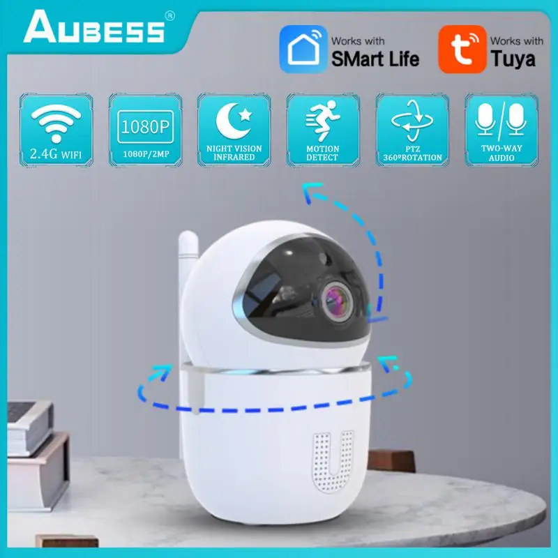 2MP Tuya Smart Wifi Surveillance Camera Wireless Night Vision Home Security Baby Pet Monitor Automatic Tracking CCTV IP Camera
2MP Tuya Smart Wifi Surveillance Camera Wireless Night Vision Home Security Baby Pet Monitor Automatic Tracking CCTV IP Camera
