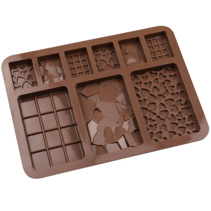 DIY Silicone Cake Mould 9 Cavity Jelly Block Bar Molds 3D High Quality Non-Stick Chocolate Mold Baking Tools Kitchen Supply
DIY Silicone Cake Mould 9 Cavity Jelly Block Bar Molds 3D High Quality Non-Stick Chocolate Mold Baking Tools Kitchen Supply