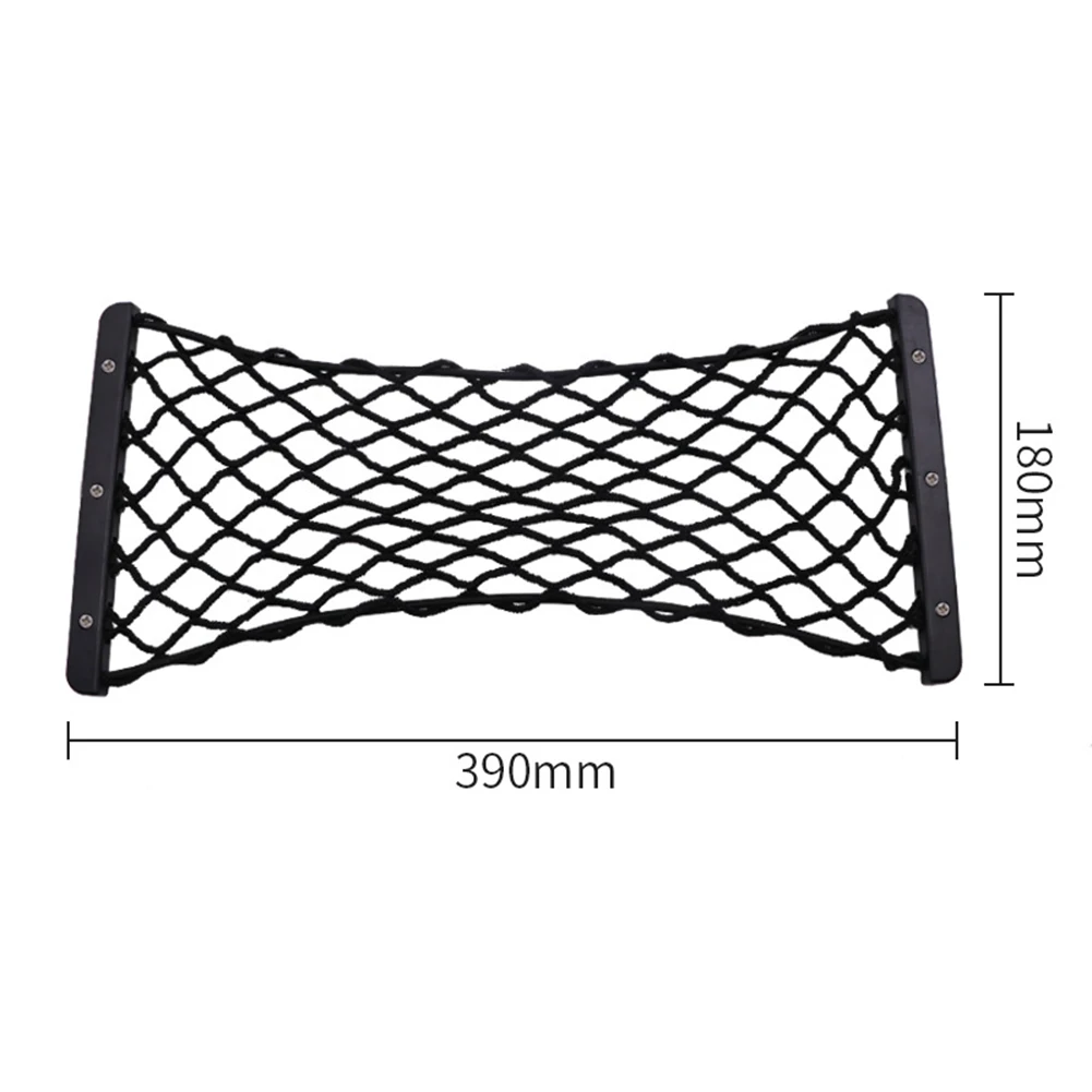 Универсальная сетка для заднего сиденья автомобиля, эластичная сетка на багажнике с самонарезающими винтами, карманная клетка для хранения, органайзер для спинки сиденья автомобиля
Универсальная сетка для заднего сиденья автомобиля, эластичная сетка на багажнике с самонарезающими винтами, карманная клетка для хранения, органайзер для спинки сиденья автомобиля