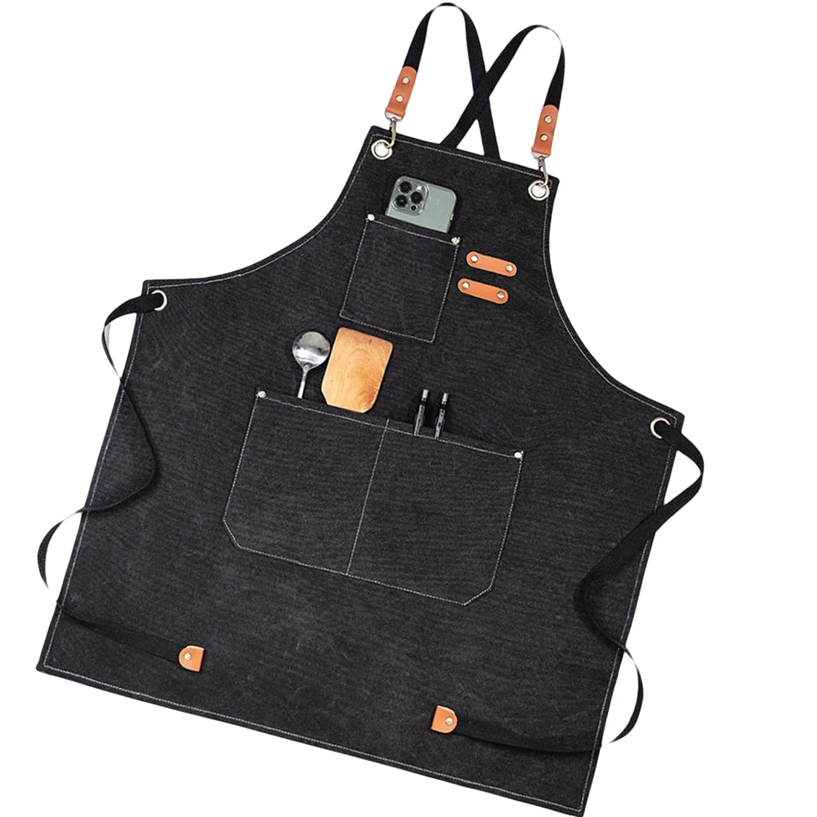 Adjustable Work Apron Chef Apron Dirt & Abrasion Resistant Black White Apron Aprons for Women Men Chef
Adjustable Work Apron Chef Apron Dirt & Abrasion Resistant Black White Apron Aprons for Women Men Chef