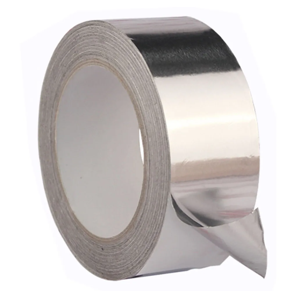 Adhesive Tape Seal Ring Duct Repairs Useful Heat Safe High Temperature Resistant Thermal Resist Aluminum Foil Roll
Adhesive Tape Seal Ring Duct Repairs Useful Heat Safe High Temperature Resistant Thermal Resist Aluminum Foil Roll