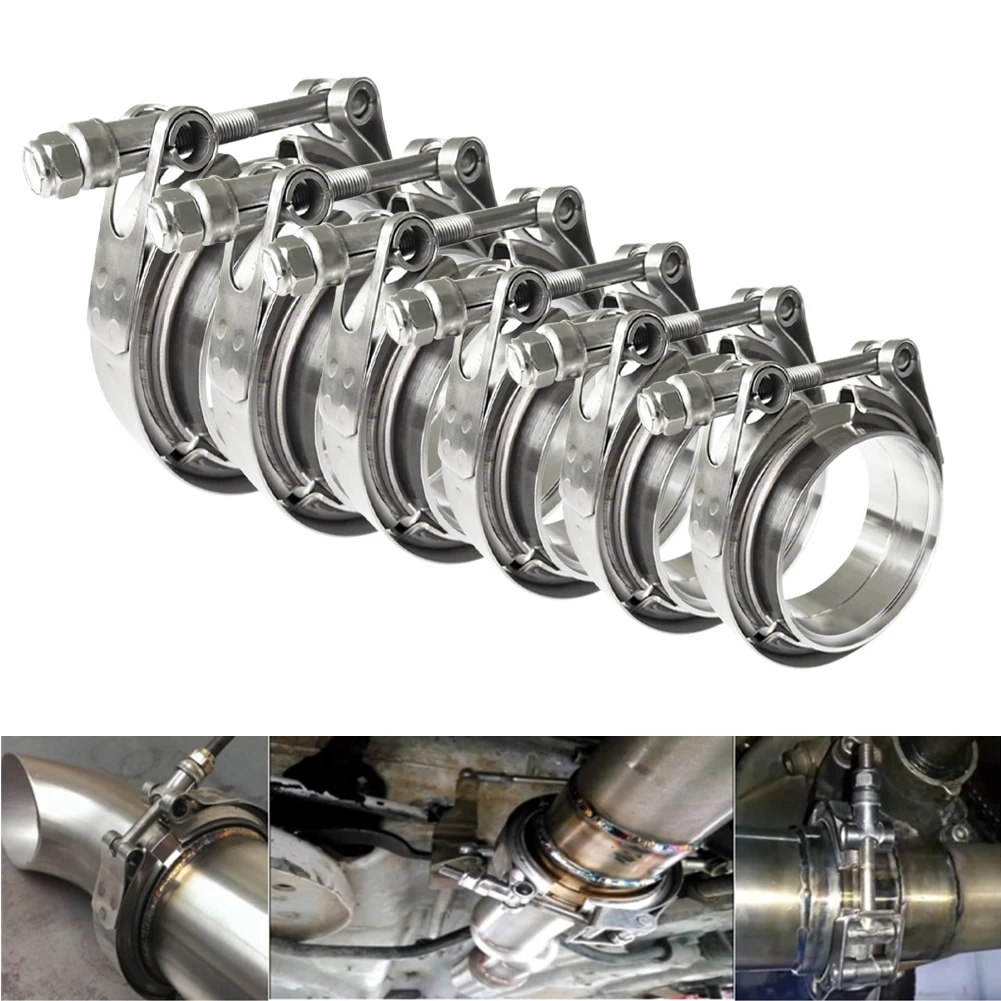 2"/2.25"/2.5"/2.75"/3"/3.25" V-Band Clamp Stainless Steel Exhaust Downpipe Clamp Flat Flange Assembly Car Accessories
2"/2.25"/2.5"/2.75"/3"/3.25" V-Band Clamp Stainless Steel Exhaust Downpipe Clamp Flat Flange Assembly Car Accessories