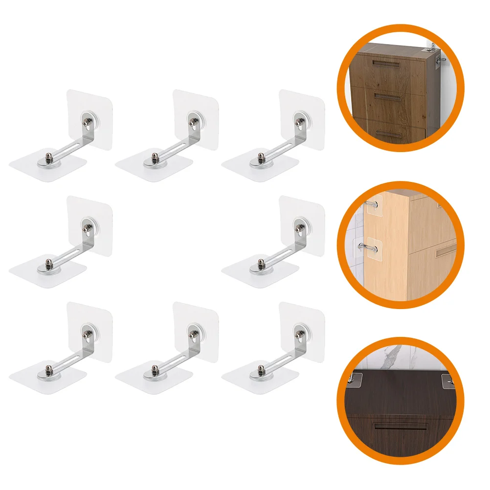 Anti-tip Cabinet Dresser Anchor Furniture Wall No Drill Anchors Bookshelf Adhesive Kit
Anti-tip Cabinet Dresser Anchor Furniture Wall No Drill Anchors Bookshelf Adhesive Kit