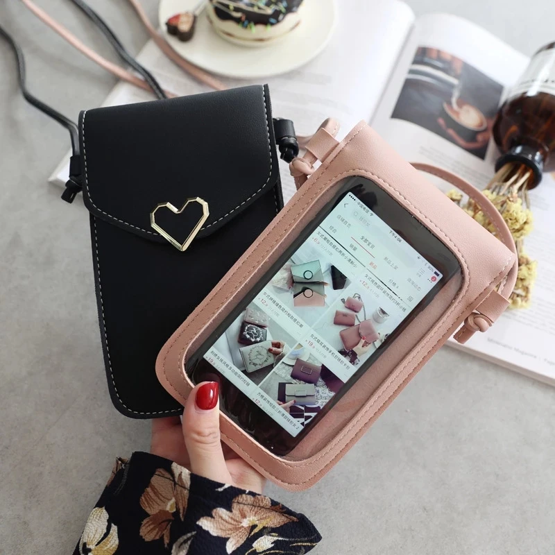 Bag for Women Touch Screen Cell Phone Purse Smartphone Wallet Shoulder Bag PU Leather Casual Solid Crossbody Bags
Bag for Women Touch Screen Cell Phone Purse Smartphone Wallet Shoulder Bag PU Leather Casual Solid Crossbody Bags