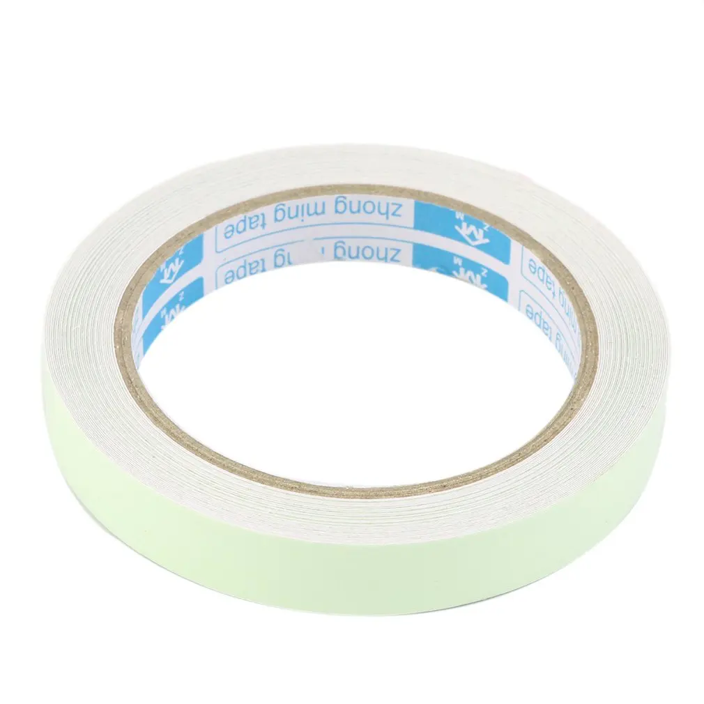 

10M 10mm Luminous Tape Self-adhesive Warning Tape Night Vision Glow In Dark Safety Security Home Decoration Tapes