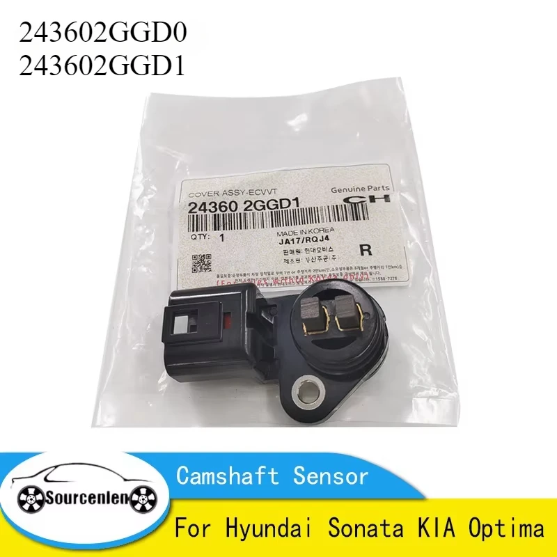 Новый датчик распредвала для Hyundai Sonata KIA Optima 243602 ГГД0 24360-2ГД0 243602 ГГД1 24360-2ГД1
Новый датчик распредвала для Hyundai Sonata KIA Optima 243602 ГГД0 24360-2ГД0 243602 ГГД1 24360-2ГД1