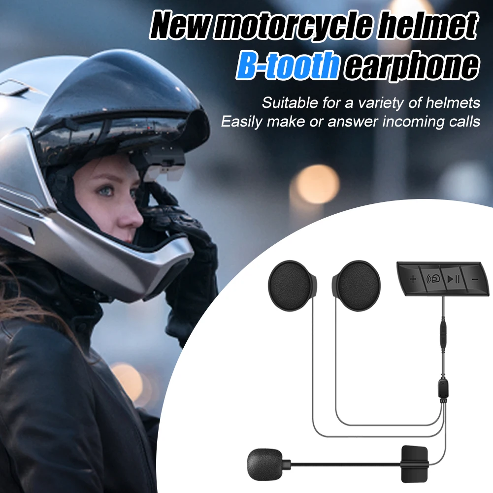 Motorcycle Helmet Bluetooth-Compatible Headset Wireless Headphone FM Radio Auto Call Navigation Waterproof Music Player Speaker
Motorcycle Helmet Bluetooth-Compatible Headset Wireless Headphone FM Radio Auto Call Navigation Waterproof Music Player Speaker