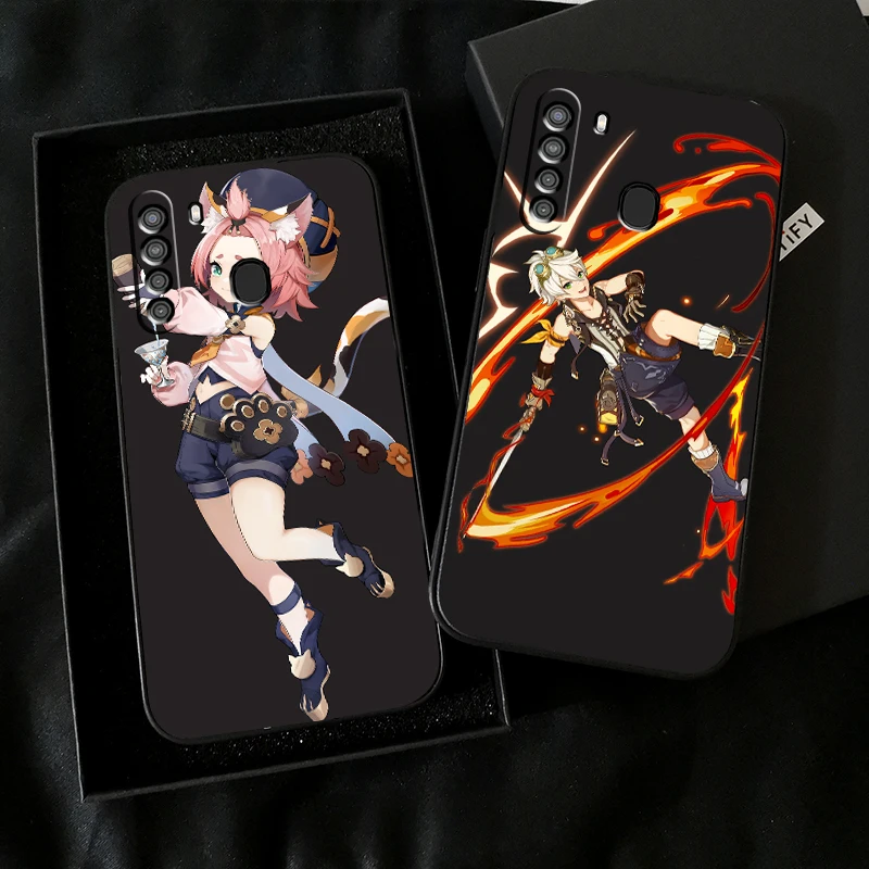 Genshin Impact Project Game Phone Case For Samsung Galaxy S20 S20FE S20 Ulitra S21 S21FE S21 Plus S21 Ultra Funda Soft Black
Genshin Impact Project Game Phone Case For Samsung Galaxy S20 S20FE S20 Ulitra S21 S21FE S21 Plus S21 Ultra Funda Soft Black