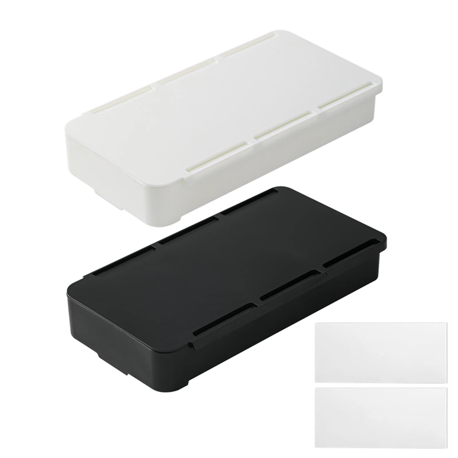 2pcs Invisible Drawer Pen Holder ABS Easy Install Self Adhesive Punch Free Under Desk Space Saving Bedroom Stationery
2pcs Invisible Drawer Pen Holder ABS Easy Install Self Adhesive Punch Free Under Desk Space Saving Bedroom Stationery
