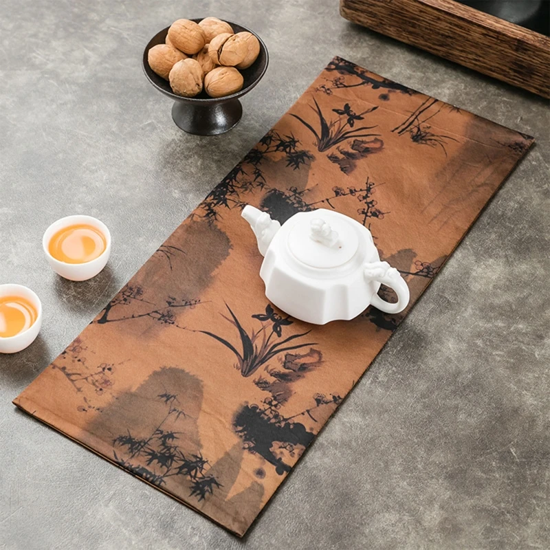 Chinese Painted Tea Towel Creative Table Mats Super Absorbent Tea Set Accessories for Home Office Durable Rag Tea Napkin
Chinese Painted Tea Towel Creative Table Mats Super Absorbent Tea Set Accessories for Home Office Durable Rag Tea Napkin