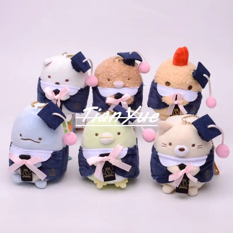 Милые животные, уголок существа Sumikkogurashi, сезон выпускного, мягкая и плюшевая киска, рождественский подарок, игрушки на Рождество, 12 см
Милые животные, уголок существа Sumikkogurashi, сезон выпускного, мягкая и плюшевая киска, рождественский подарок, игрушки на Рождество, 12 см