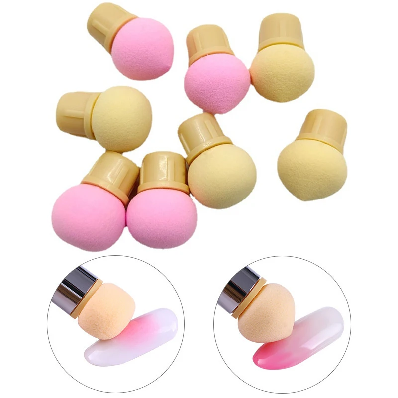 Round Sharp Head Sponge Heads Replacement Sponge Replaceable Heads Glitter Powder Nail Brush Nail Art Brush Nail Painting Tools
Round Sharp Head Sponge Heads Replacement Sponge Replaceable Heads Glitter Powder Nail Brush Nail Art Brush Nail Painting Tools