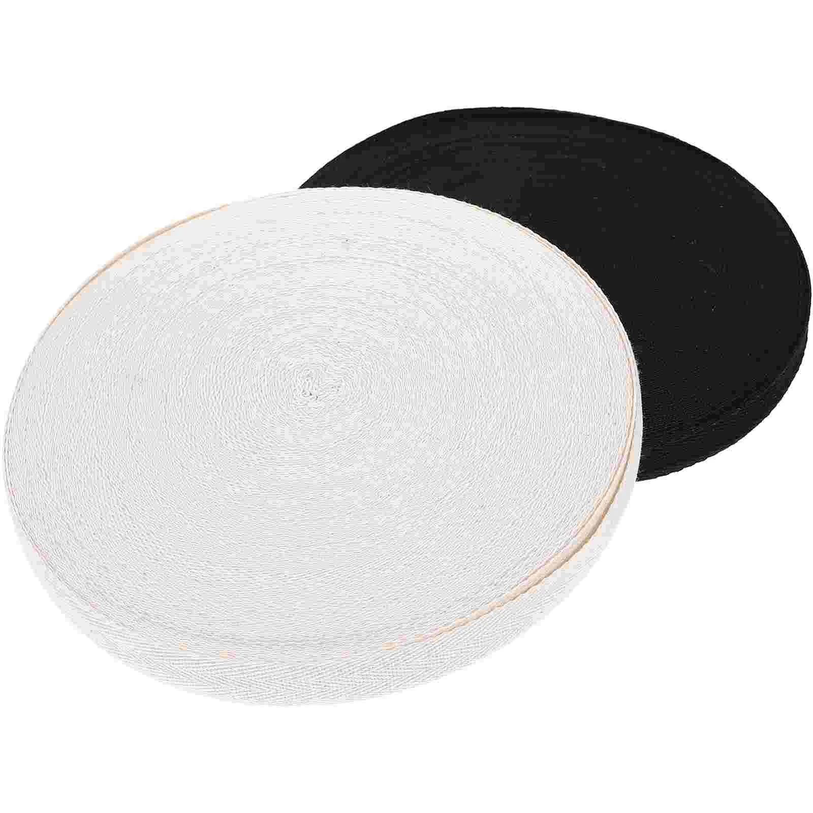 2 Rolls Sliver Black Decor Clothing Ribbon Gift DIY Materials Cotton Decors Convenient Sewing 
2 Rolls Sliver Black Decor Clothing Ribbon Gift DIY Materials Cotton Decors Convenient Sewing