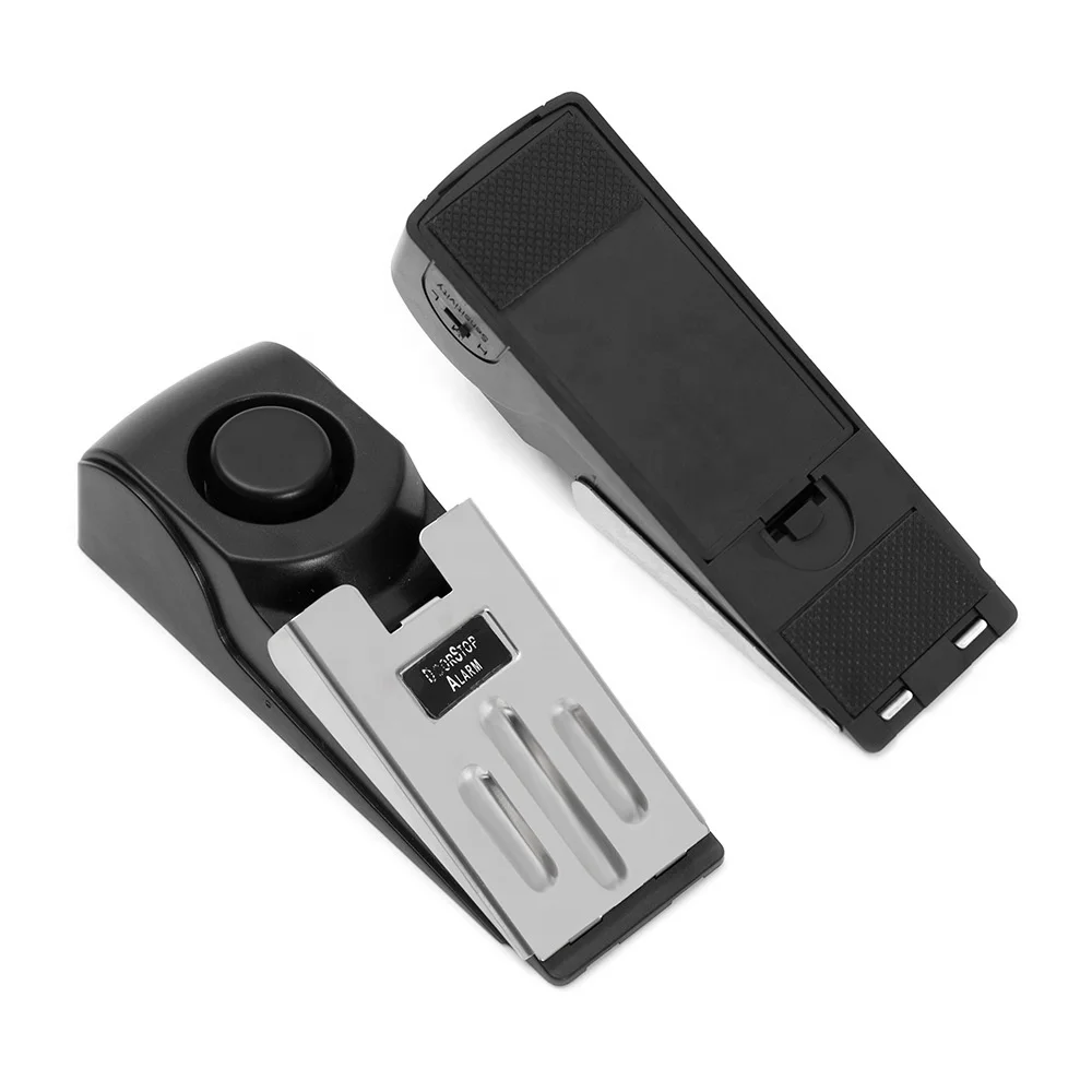 120DB Siren Anti-Theft Alarm Portable Safety Tool Floor Wedge Home Security Door Stop Alarm for Traveling
120DB Siren Anti-Theft Alarm Portable Safety Tool Floor Wedge Home Security Door Stop Alarm for Traveling