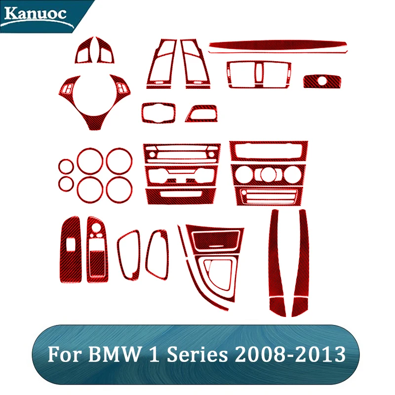 For BMW 1 Series Cope / Convertible E82 E88 2008-2013 Carbon Fiber Red Stickers Trim Strip Car Interior Decorative Accessories
For BMW 1 Series Cope / Convertible E82 E88 2008-2013 Carbon Fiber Red Stickers Trim Strip Car Interior Decorative Accessories