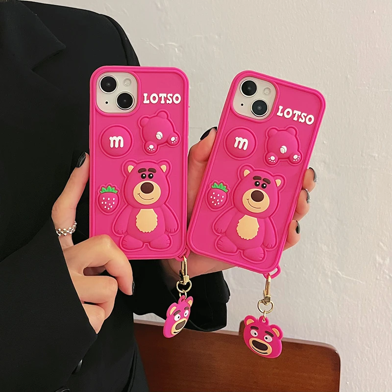 Funny Disney Lotso Phone Cases For iPhone 14 13 12 11 Pro Max Mini XR X XS MAX 8 7 Plus SE Anti-fall Cover
Funny Disney Lotso Phone Cases For iPhone 14 13 12 11 Pro Max Mini XR X XS MAX 8 7 Plus SE Anti-fall Cover
