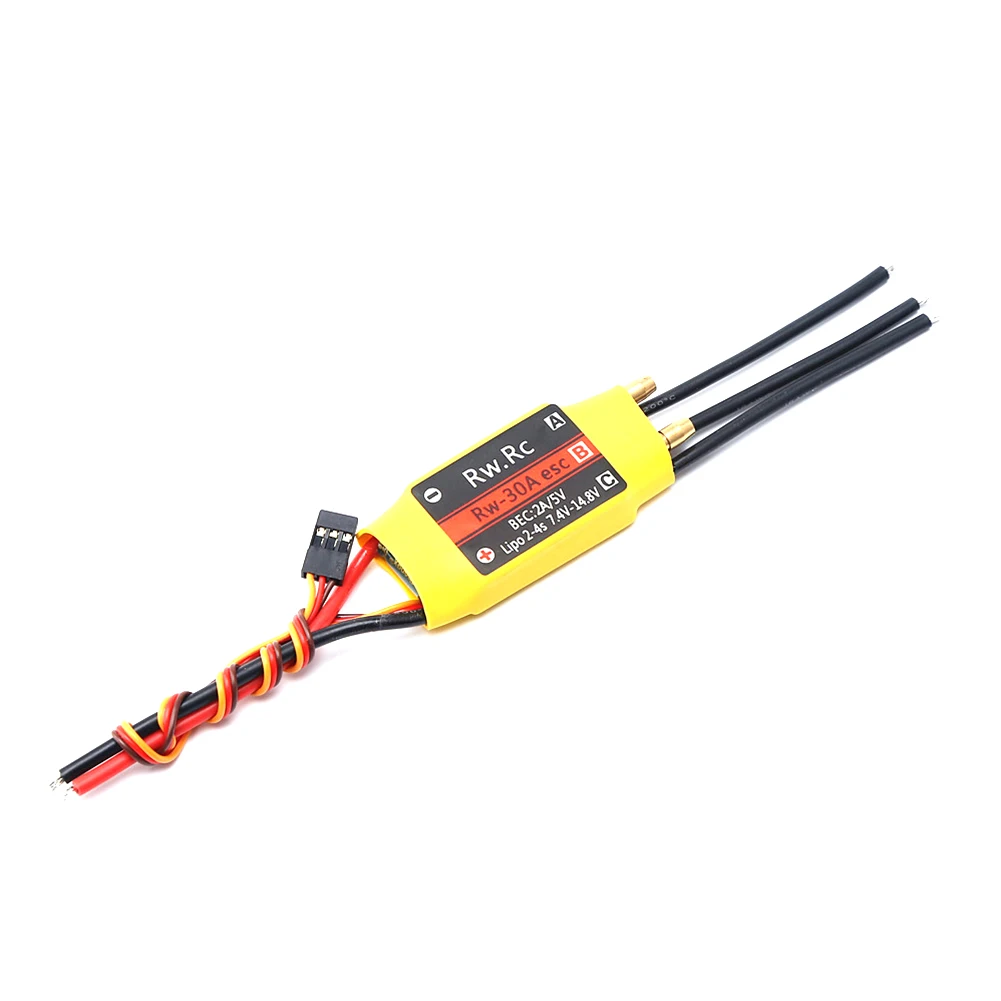 Brushless ESC Speed Controller BEC 5V/2A 5.5V/5A For RC Boat Two-way Forward/reverse 10A/20A/30A/40A/50A/60A/70A/80A/100A/200A
Brushless ESC Speed Controller BEC 5V/2A 5.5V/5A For RC Boat Two-way Forward/reverse 10A/20A/30A/40A/50A/60A/70A/80A/100A/200A