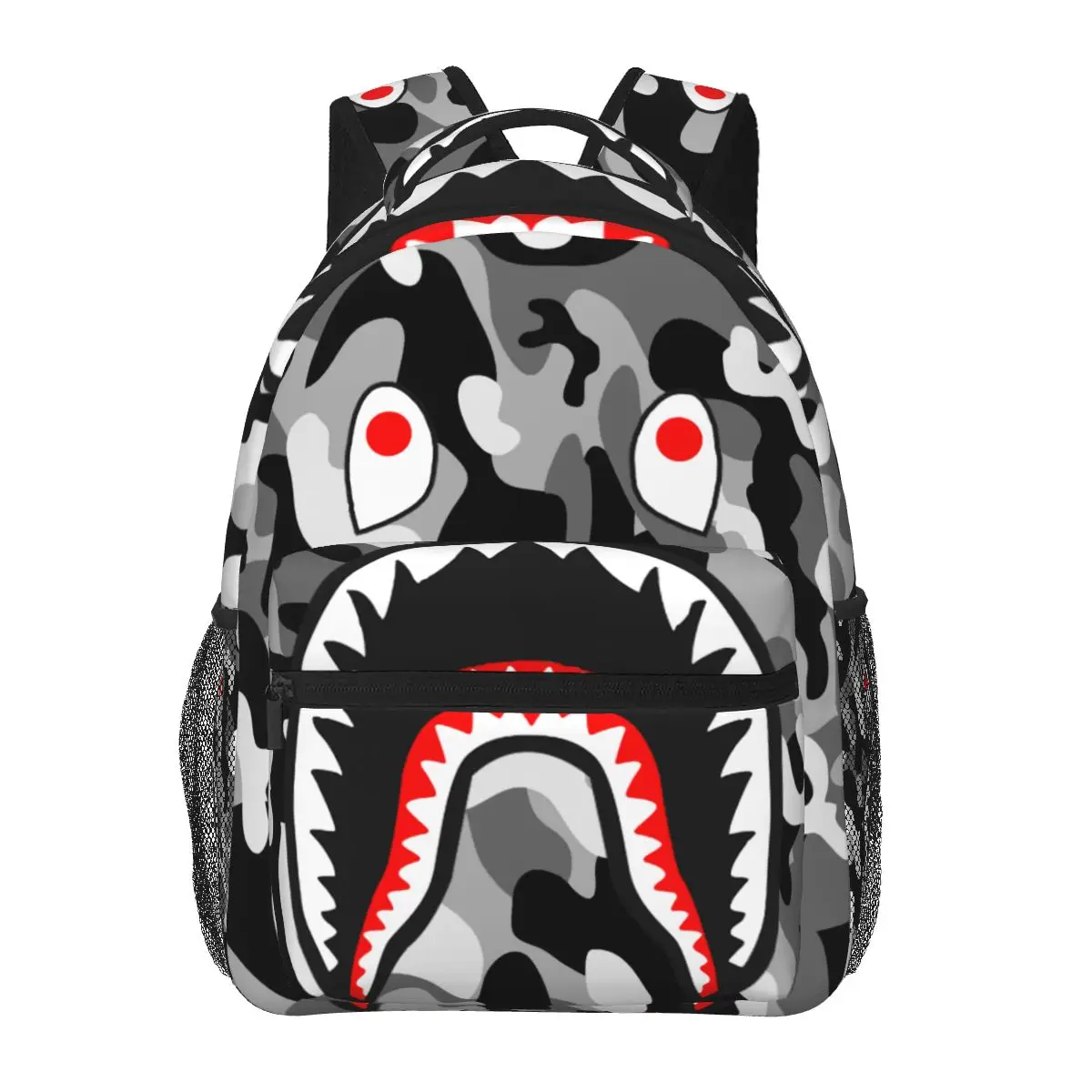Shark Casual Student Backpack Outdoor Sports Hiking Camping Hunting Large Capacity backpack Bags for Men Women Girls Boys
Shark Casual Student Backpack Outdoor Sports Hiking Camping Hunting Large Capacity backpack Bags for Men Women Girls Boys